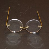 Nissebrille med rundeglas 7 cm