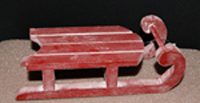 kælk rød15 x 6 x5 cm