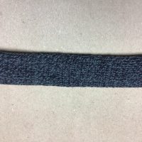 Tubestrik mørk meleret sort-grå  30mm (1m) - Image 2