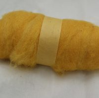 Kartet uld orangegul 50 g