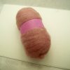 Kartet uld lys pink 50 g - Image 2