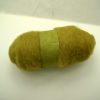Kartet uld olivenfarve 50 g