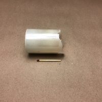 Bloklys LED-lys creme 7x5cm - Image 3